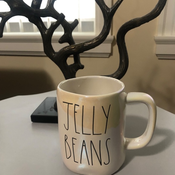 Rae Dunn collectible coffee mug Jelly Beans iridescent NEW - Picture 6 of 6